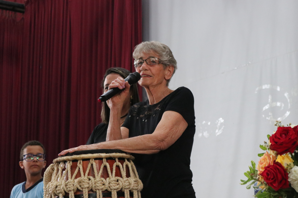 Compositora Tereza Baldo visita Sarandi e relembra a Composição do Hino da Cidade